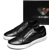 basket armani ea7 man sapatos sport  punching cowhide